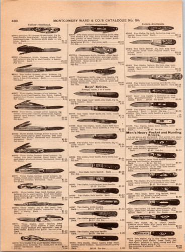 Montgomery ward 1895 catalogo - 1895,
