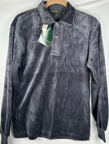 Polo uomo manica - lunga, velluto