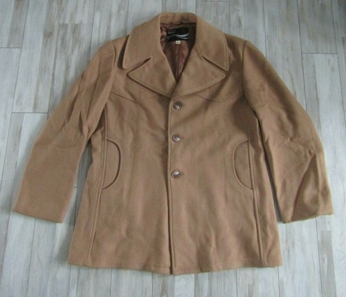 Cappotto uomo lana beige