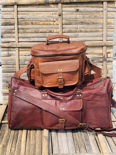 Uomo pelle bagaglio viaggio - bagaglio,