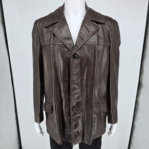 Cappotto auto uomo pelle